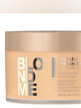 Schwarzkopf BLONDME Blonde Wonders Golden Mask 15.2 Fl Oz